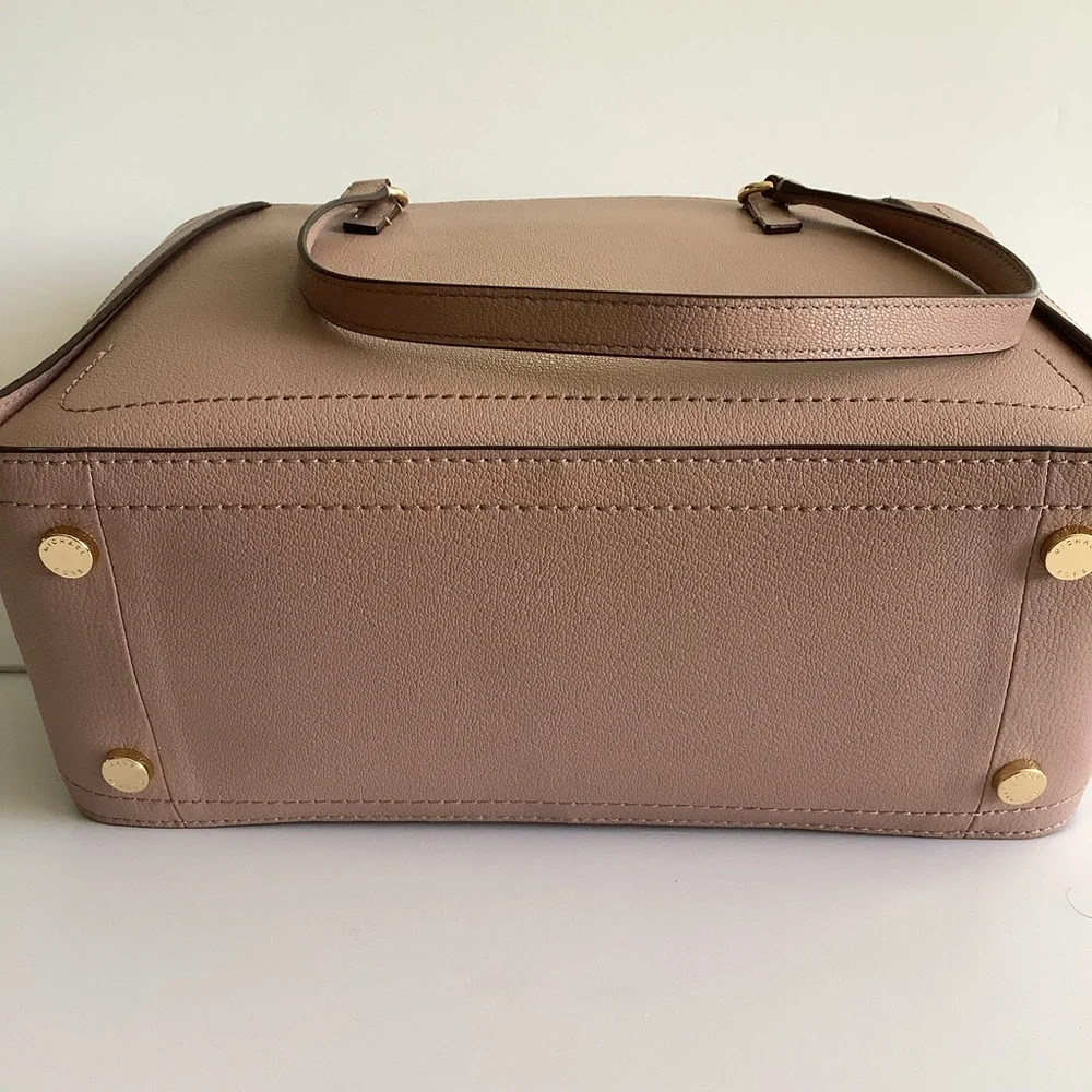 Michael Kors Sylvia Fawn‎ Leather Tote Bag NWT